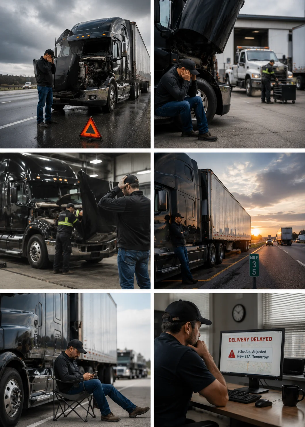 Unexpected downtime coverage and physical damage truck insurance